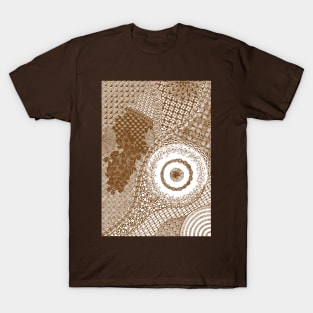 Sepia Zentangle T-Shirt